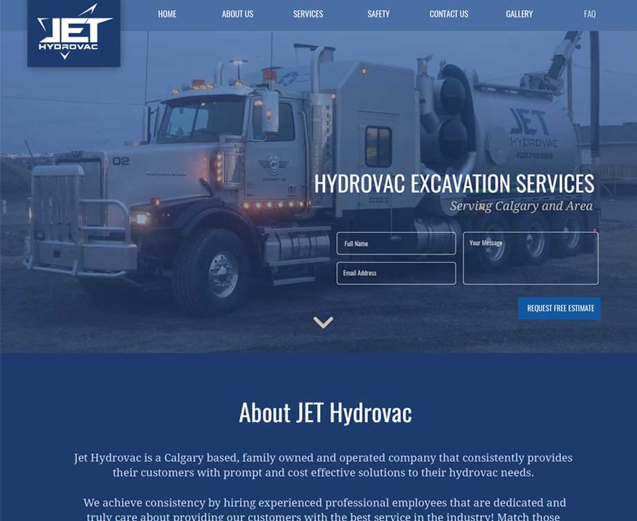Jet Hydrovac Project Animated Preview